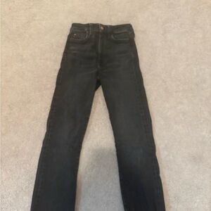 H&M Women's Black Straight Jeans